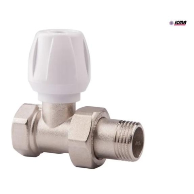 Кран (вентиль) радиаторный Icma 3/4" прямой (подающий)