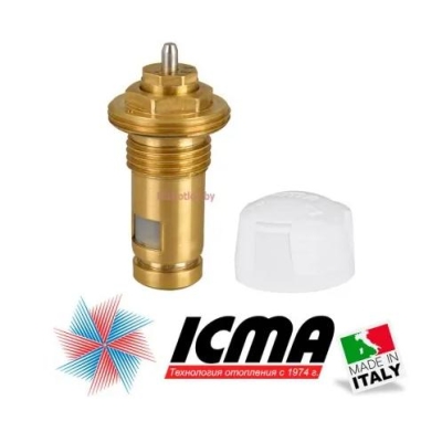 Термостатический вентиль для панельных радиаторов 1/2"хМ30 ICMA