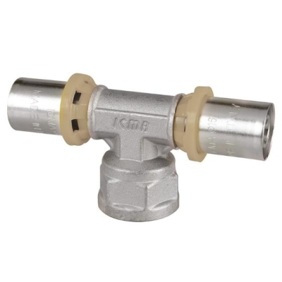 Пресс-фитинг тройник ICMA 26*3/4"*26 с внутренней резьбой