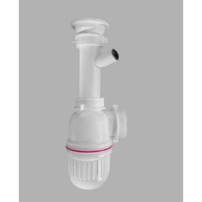 Сифон для мойки с отводом для стиральной машины B02-TPF-M Metline