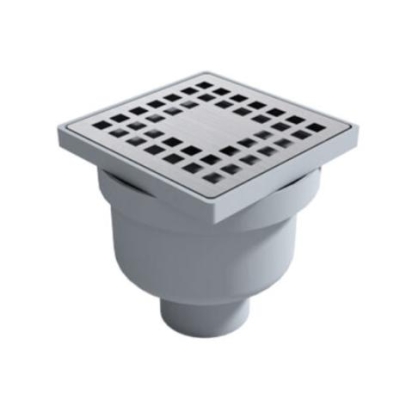 Трап душевой прямой с отводом 50 мм MT-10 Metline