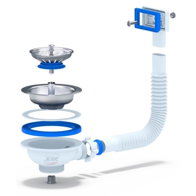 Выпуск для кухонной мойки АНИ пласт N320S