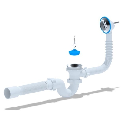 Сифон для ванны U-образный АНИ пласт E155