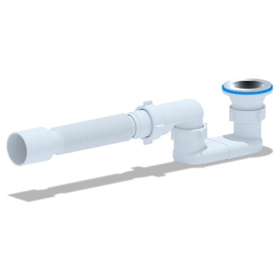 Сифон для душевого поддона плоский АНИ пласт E015