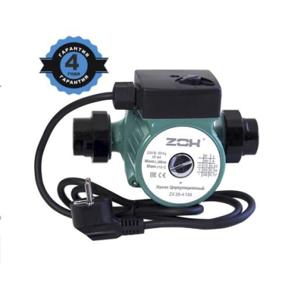 Насос циркуляционный ZOX ZX 25-6 180, с гайками