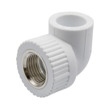 Угол комб. вн 20х1/2" белый EVER PLAST