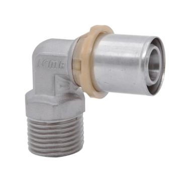 Пресс-фитинг угол ICMA 16*3/4" с наружной резьбой