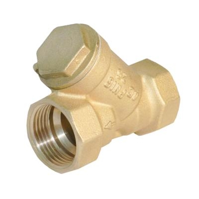 Фильтр косой латунный 1/2" вн/вн БАЗ