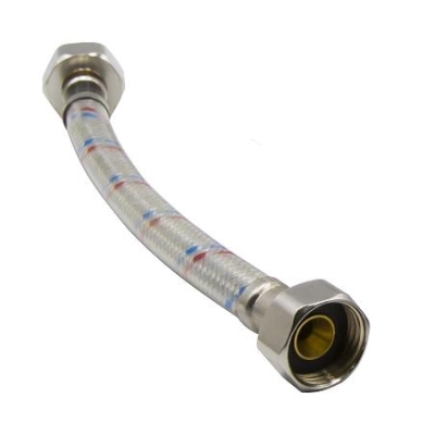 Гибкая подводка для воды VRT вн/вн 0,5м (нейлон)