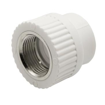 Муфта комбинированная внутренняя резьба 25х3/4" белый EVER PLAST