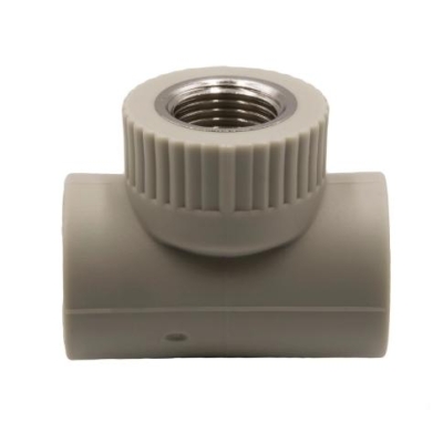 Тройник 25x1/2" в.р. Formul (Турция) серый