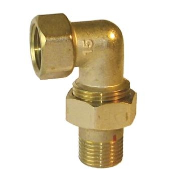 Переходник со сгоном 3/4" угловой ЛАТ LEXLINE 20