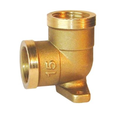 Уголок 1/2" вн/вн ЛАТ LEXLINE 15 с креплением 15