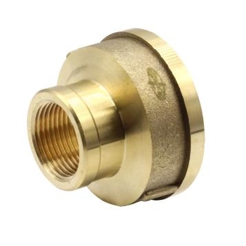 Муфта переходная 1 1/2" - 3/4" вн/вн ЛАТ LEXLINE 40-20