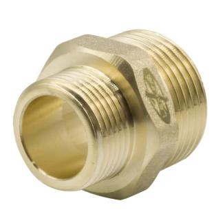 Ниппель переходной 1/2" - 3/8" нар/нар ЛАТ LEXLINE 15-10