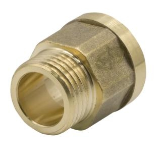 Переходник 1/2" вн/нар ЛАТ LEXLINE 15 (L25мм)