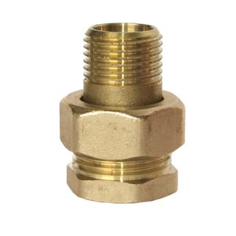 Переходник со сгоном 1" прямой ЛАТ LEXLINE 25