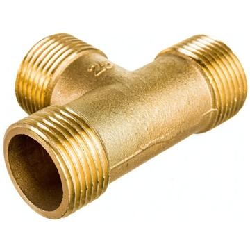 Тройник 1" нар/нар/нар ЛАТ LEXLINE 25