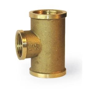 Тройник 3/4" - 1/2" - 3/4" вн/вн/вн ЛАТ LEXLINE 20-15-20