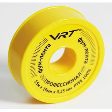Лента Фум VRT? для газа (19мм*0,25мм*15м)