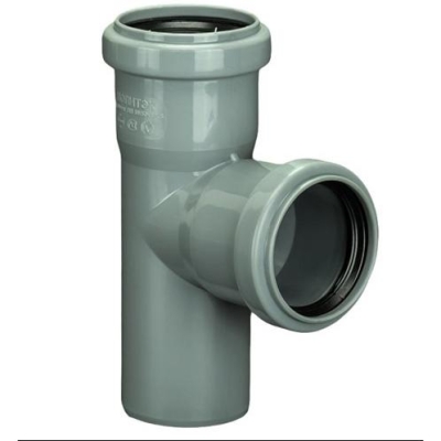 Тройник канализационный 40 * 40 * 90 гр. Политэк