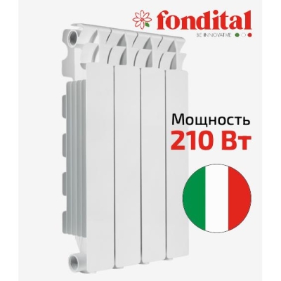 Алюминиевый радиатор FONDITAL Calidor Super B4  500/100/10 секций