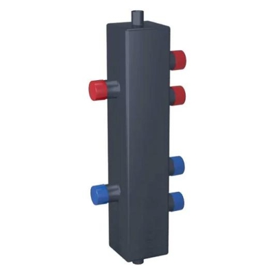 ГРУ40-2В сталь с 2-мя кронштейнами (гидрострелка) "RISPA"