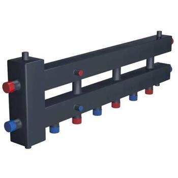 ГРУ+КМГ 60-4ВН сталь с 3-мя кронштейнами (гидрострелка+коллектор) "RISPA"