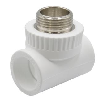 Тройник комб. нар 32Х1"Х32 белый EVER PLAST