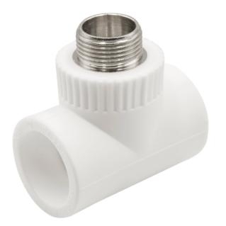 Тройник комб. нар 32Х3/4"Х32 белый EVER PLAST