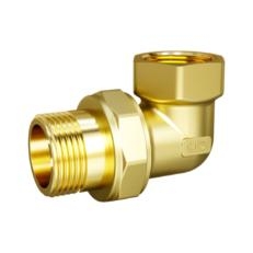 Сгон разъемный угловой (американка) латунный DN15 (1/2")  вн/нар LD Pride