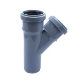 Тройник канализационный 50 * 50 * 45 гр. ПП EVER PLAST