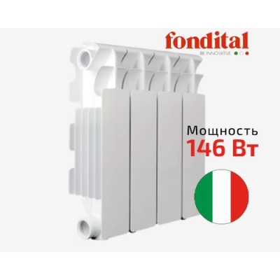 Алюминиевый радиатор FONDITAL Calidor Super B4  350/100/10 секций