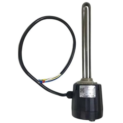 ТЭН RTPr3 (нерж) с терморегулятором 3кВт RISPA PROFI 220/380В для бойлера косвенного нагрева 1 1/2"/Lмонтаж=335мм/для всех БКН  "RISPA"