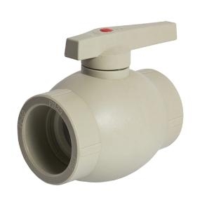 Кран шар 63 ручка серый EVER PLAST