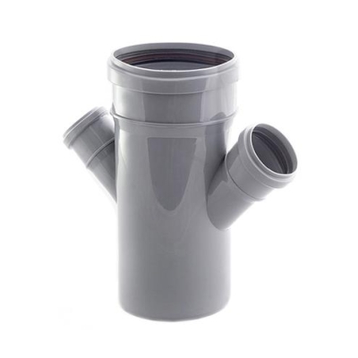 Крестовина одноплоскостная канализационная 110 * 50 * 50 * 45 гр. Политэк