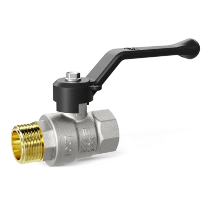 Кран шаровой 1/2" вн/нар ручка LD Pridе