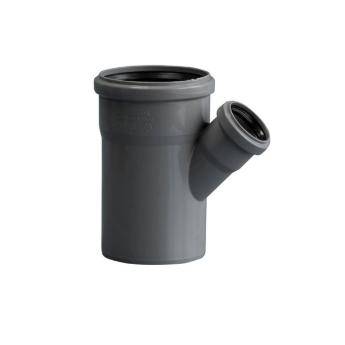 Тройник канализационный 110 * 50 * 45 гр. Политэк