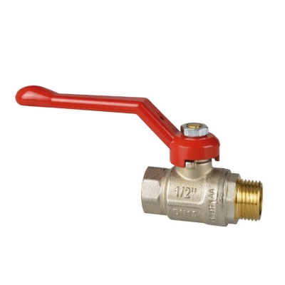 Кран шаровой 1/2" вн/нар ручка ICMA