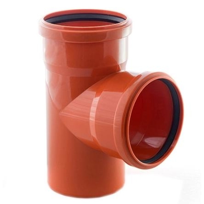 Тройник 160 * 160 * 90 гр. (нар.) Политэк