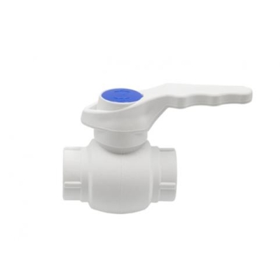 Кран шаровый 32 ПП белый EVER PLAST