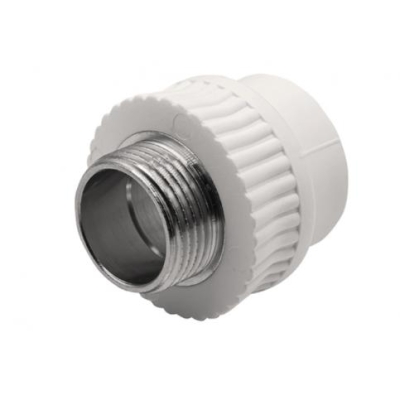 Муфта комбинированная наружная резьба 32х1" белый EVER PLAST