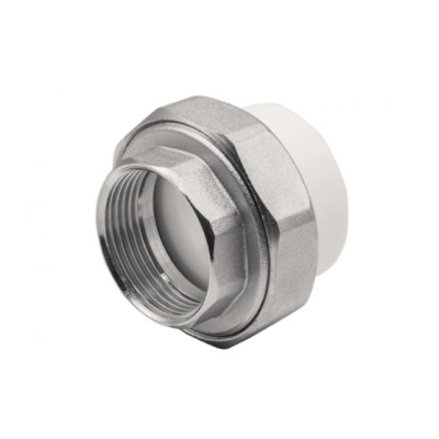 Муфта комбинированная разъемная, внутренняя резьба 40х1 1/4" белый EVER PLAST