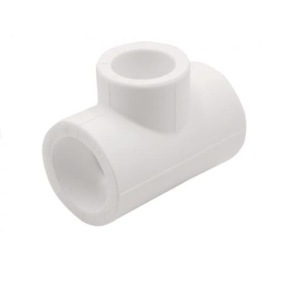 Тройник переходной 25х20х25 белый EVER PLAST