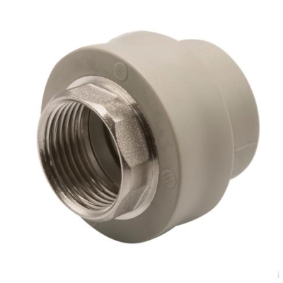 Муфта комб. вн 32Х1" под ключ серая EVER PLAST