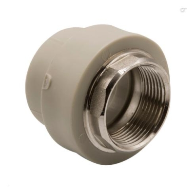 Муфта комб. вн 50Х1 1/2" под ключ серая EVER PLAST