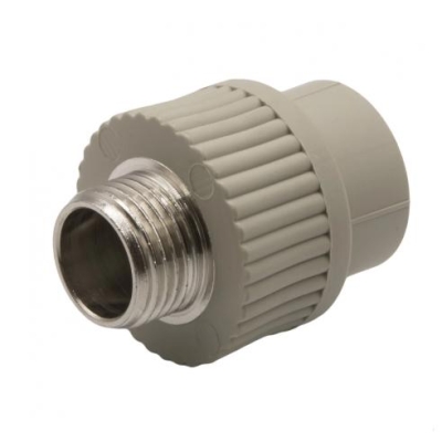 Муфта комб. нар 20Х1/2" серая EVER PLAST