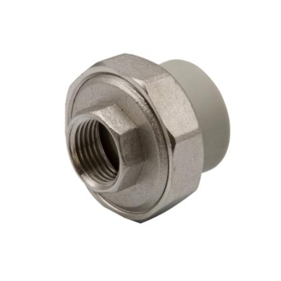 Муфта комб. разъемная, вн 25Х1/2" серая EVER PLAST