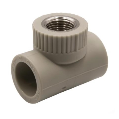 Тройник комб. вн 25Х1/2"Х25 серый EVER PLAST