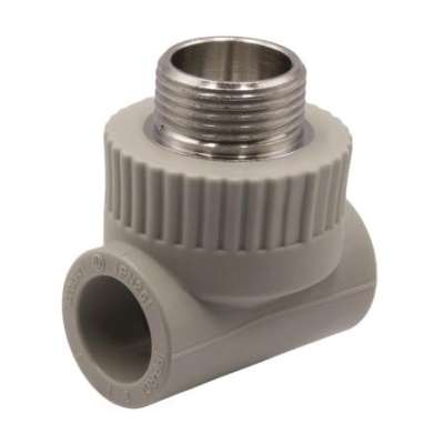 Тройник комб. нар 20Х3/4"Х20 серый EVER PLAST